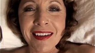 Sexy cougar has kinky piercings porn video