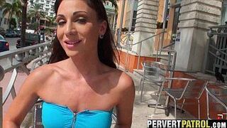 Hot and sexy brunette Vanessa Sixxx.1 porn video